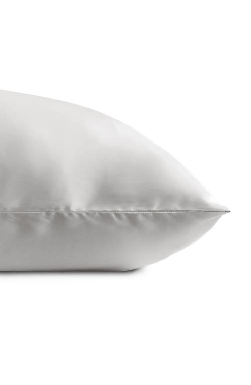 Homespun Mulberry Silk Pillowcase In Silver