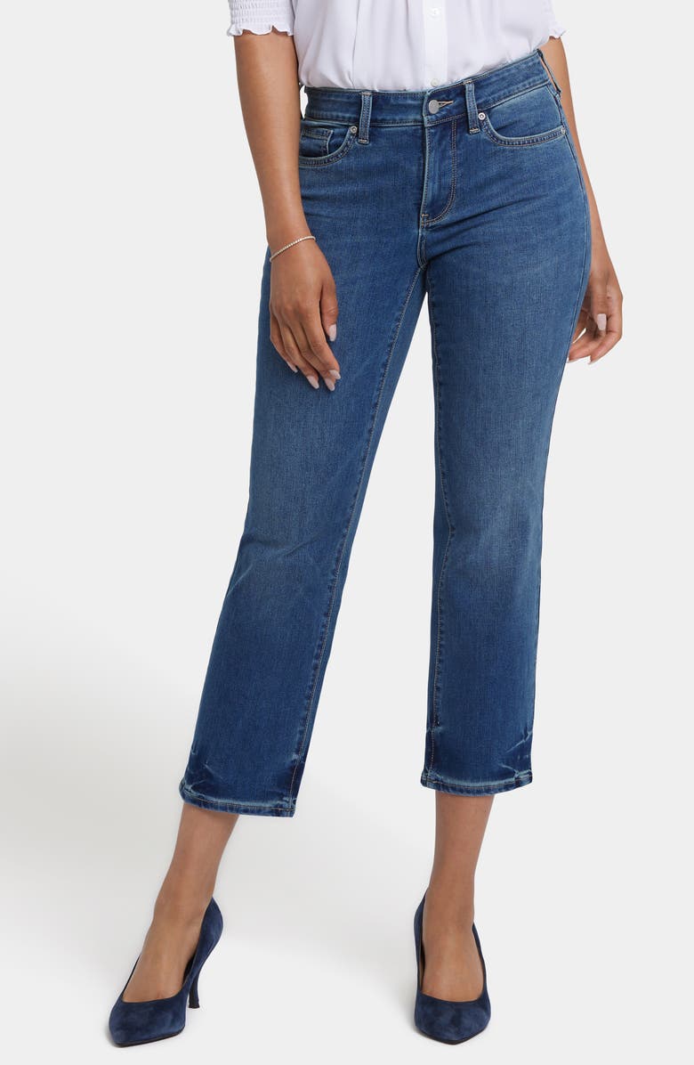 NYDJ Marilyn Cool Embrace<sup>®</sup> Ankle Straight Leg Jeans, Main, color, Dali River