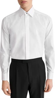 Eton Slim Fit Fly Front Tuxedo Shirt