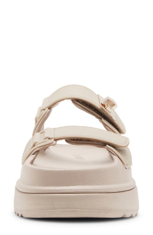 Steve Madden Bigschmona Platform Sandal In Natural