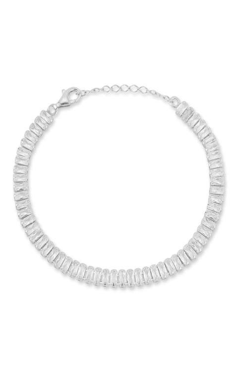 Cubic Zirconia Tennis Bracelet
