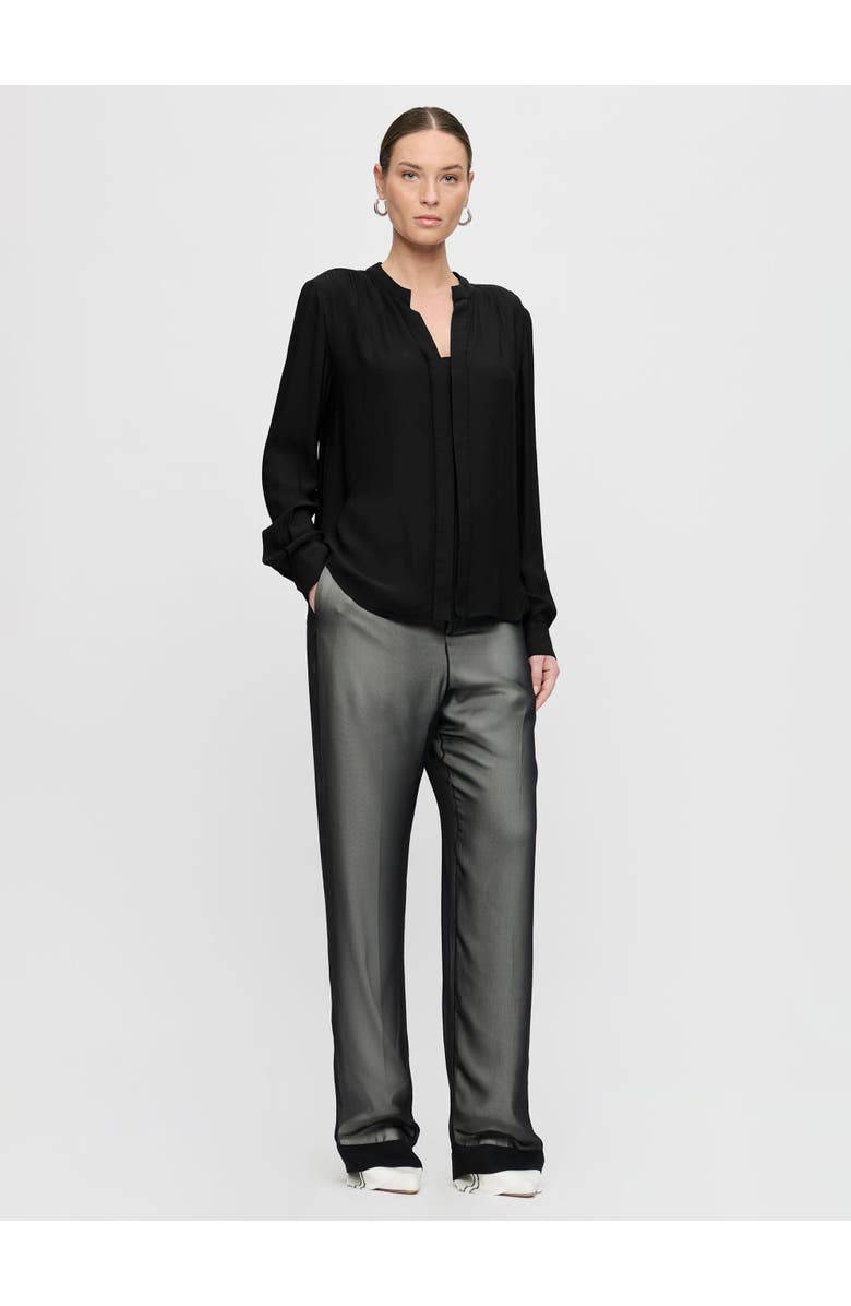 Callas Milano Athena Relaxed fit Athena Long sleeve shirt, Alternate, color, Black