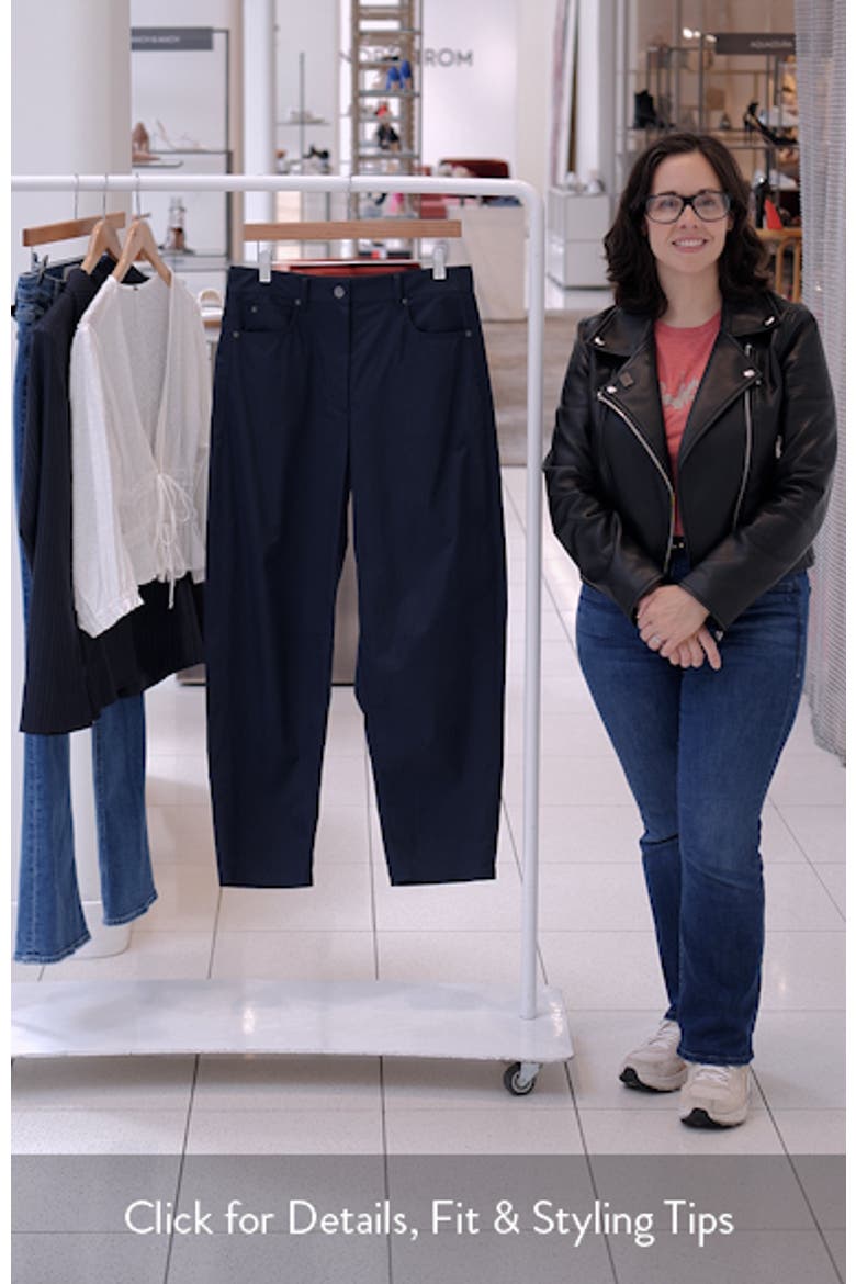 Curve Leg Cotton Chino Pants video