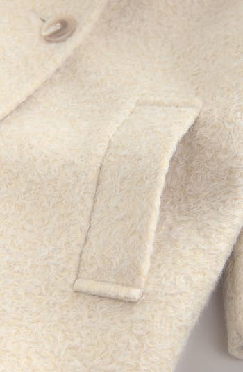 Kids' Faux Fur Collar Coat