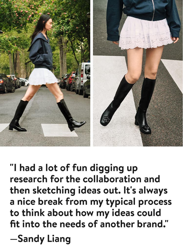 Behind the New Stuart Weitzman x Sandy Liang Collection Behind the New Stuart Weitzman x Sandy Liang Collection