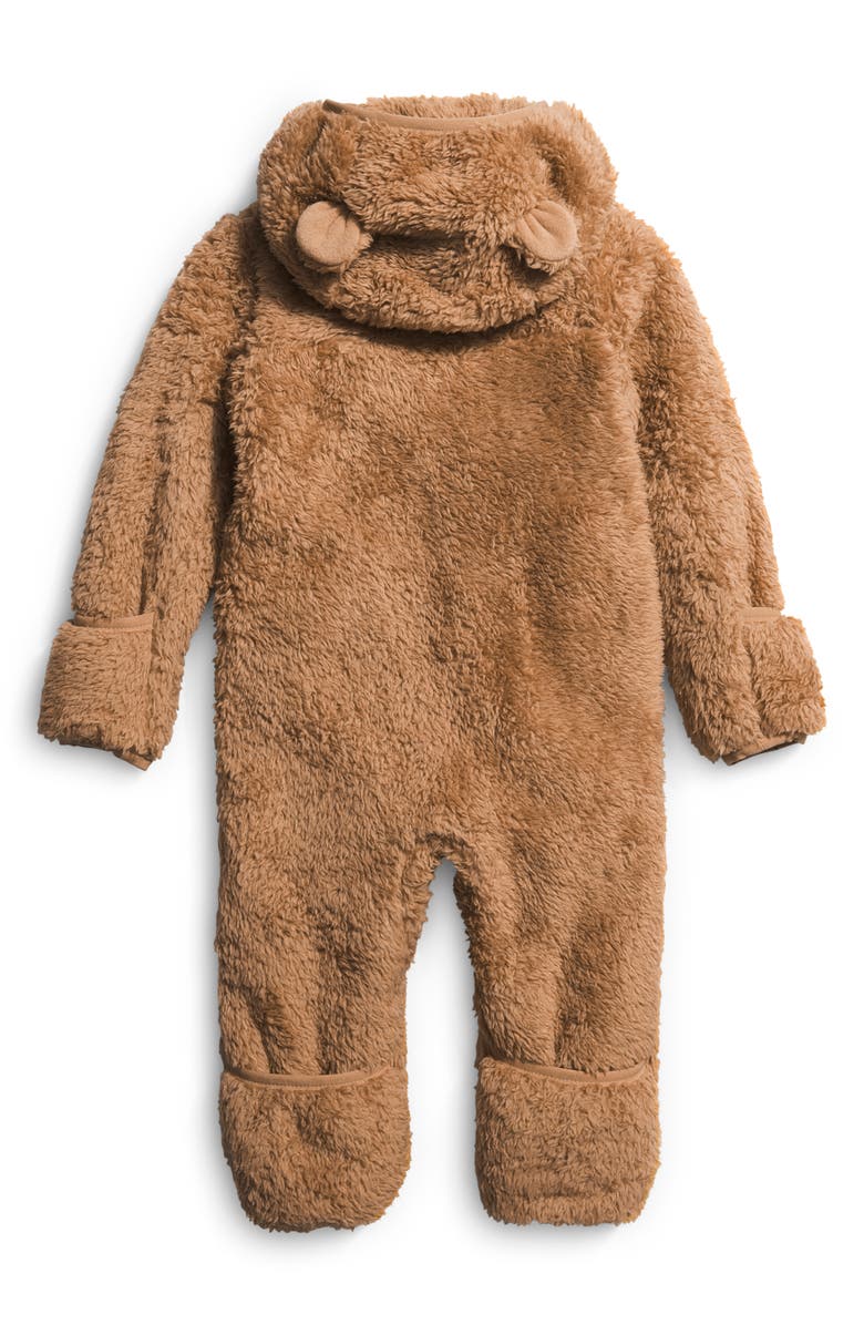 The North Face Baby Bear Hooded Romper, Alternate, color, 