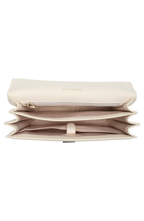 Kate Spade New York Locket Small Grain Leather Shoulder Bag In Sand