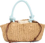 Collection XIIX Drawstring Bag Straw Tote
