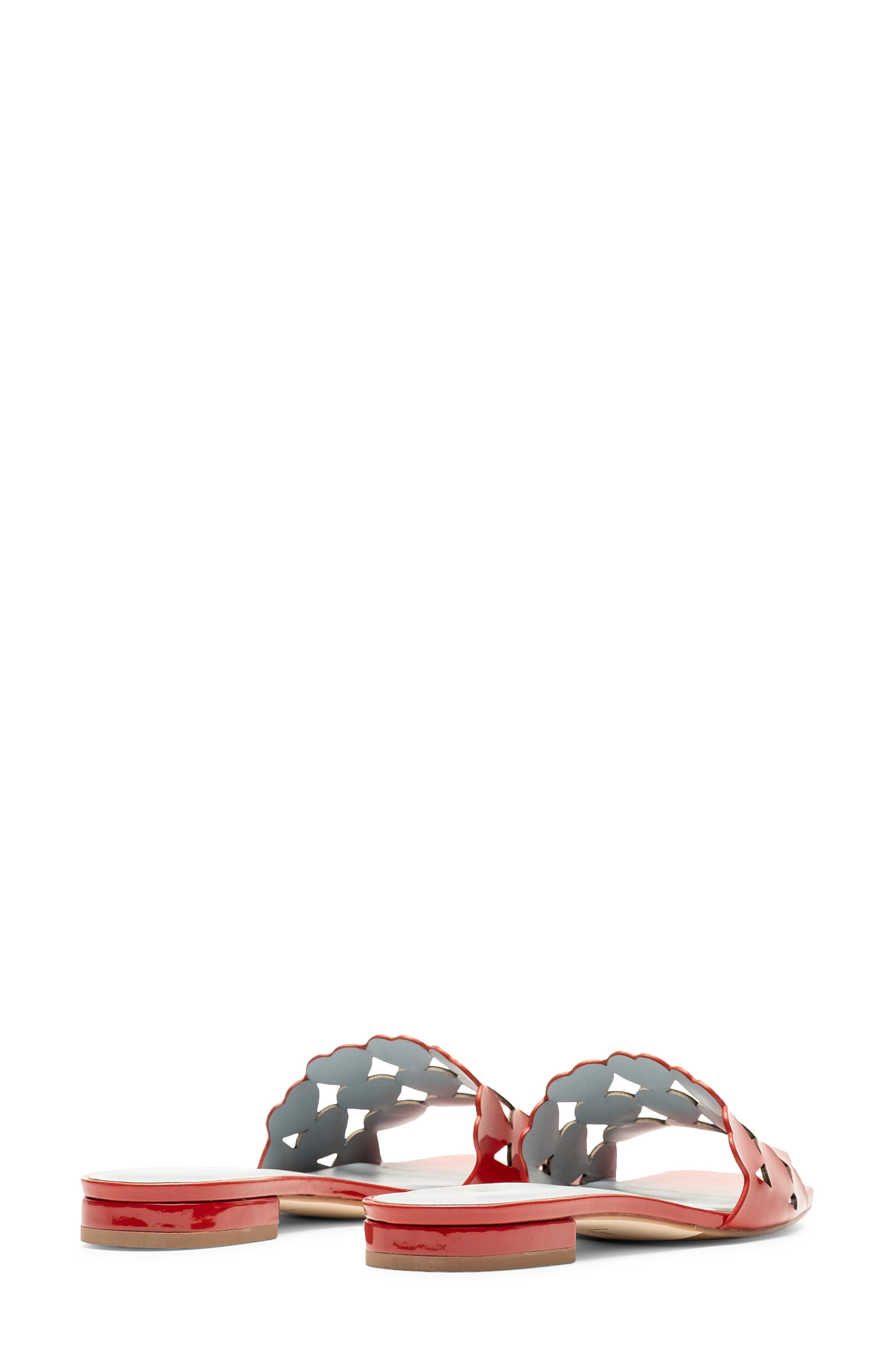 Frances Valentine Heart Slide Sandal, Alternate, color, Red