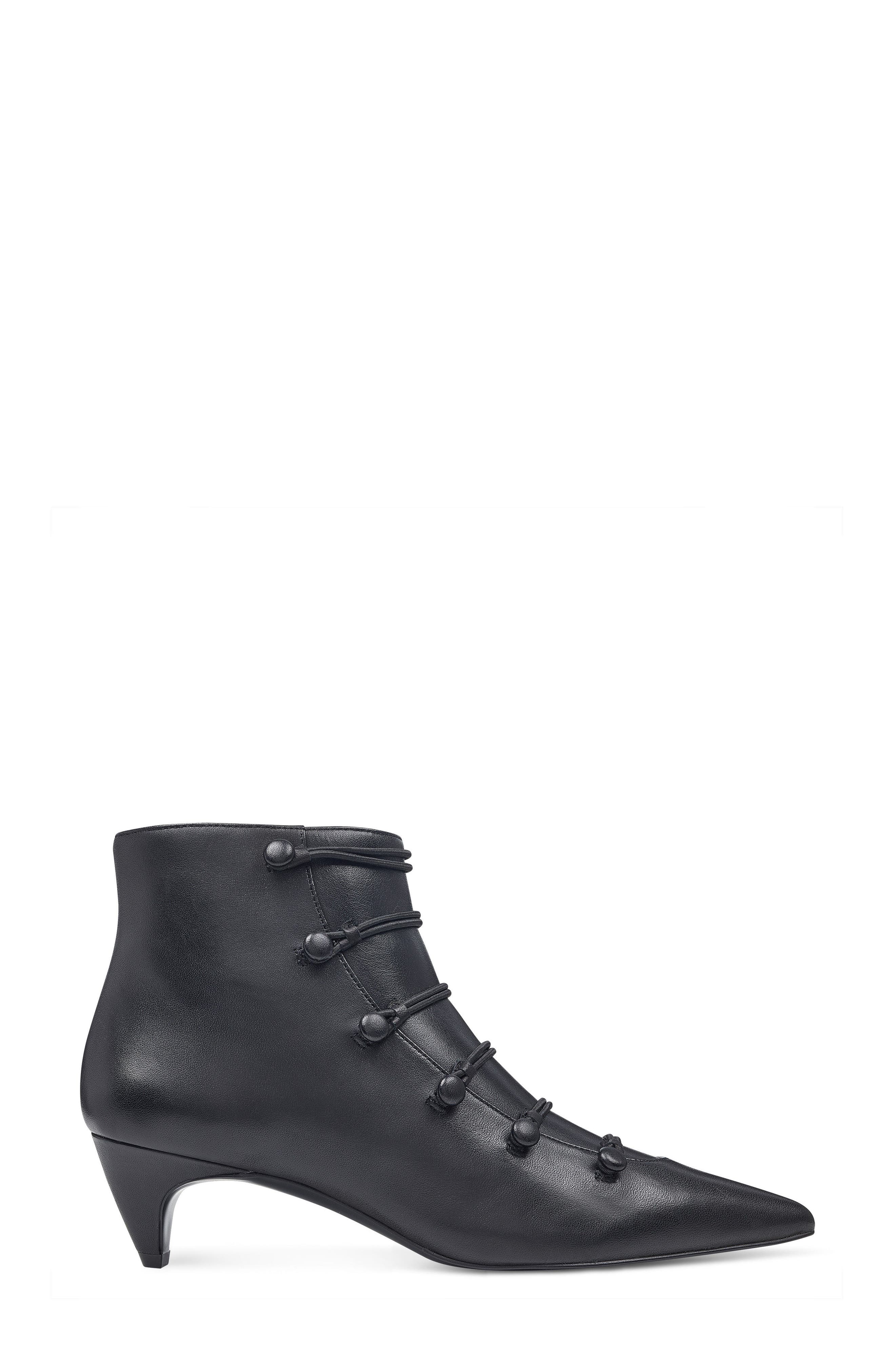 Zadan Bootie, Alternate, color, BLACK LEATHER