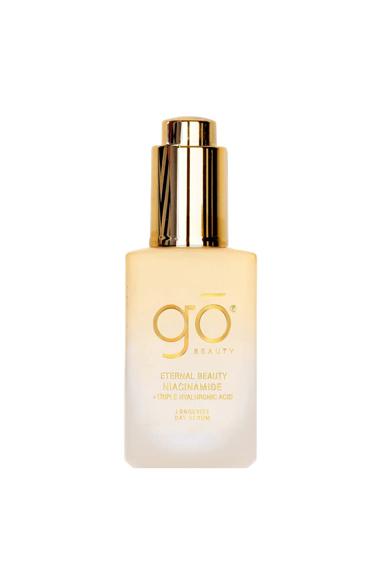 Go Beauty ETERNAL BEAUTY - Niacinamide + Hydrolyzed Collagen + 3 Hyaluronic Acid, Day Serum 1oz, Alternate, color, NO COLOR