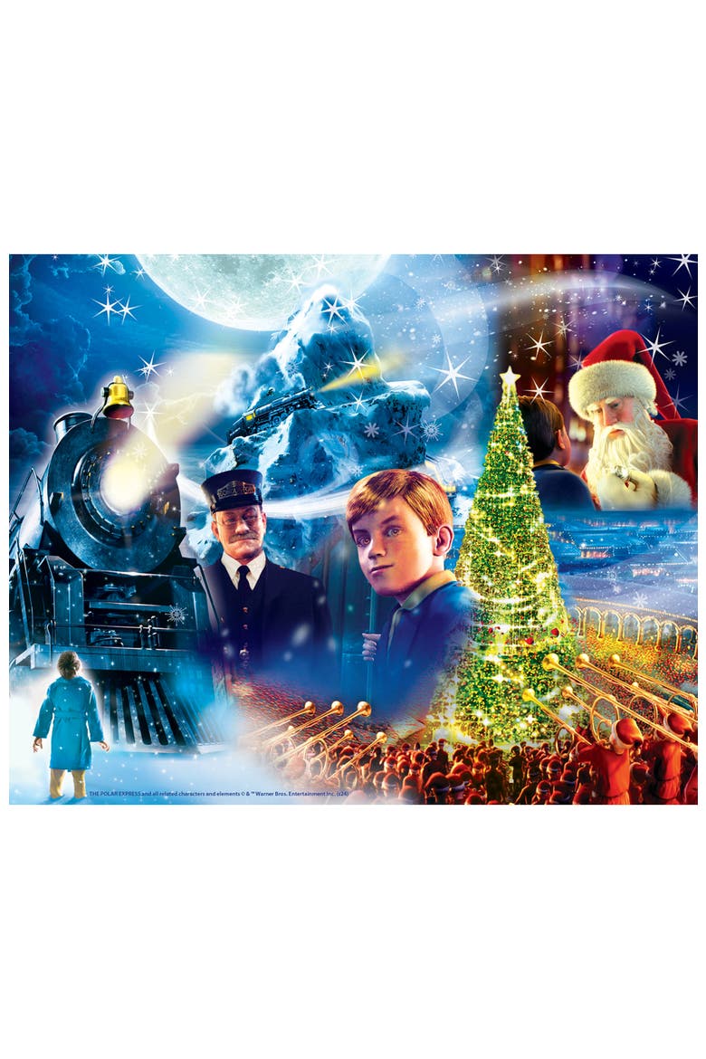 The Polar Express 100pc Puzzles 4-Pack, Alternate, color, Multicolor