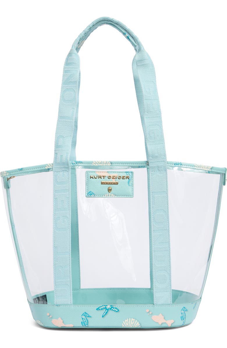 Kurt Geiger London Hampstead Vinyl Tote, Main, color,