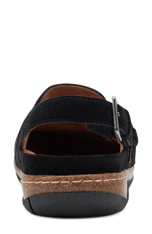 Earth Wide Width Elmonte Clog In Black