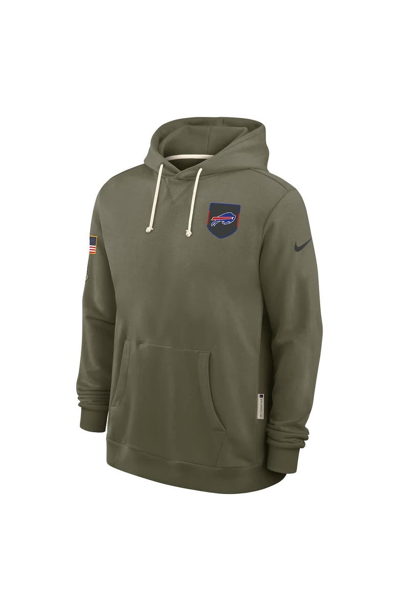 Nike Men's Nike Olive Buffalo Bills Big & Tall 2025 Salute to Service Sideline Dominant Force Dri-FIT Hoodie, Alternate, color, Olive