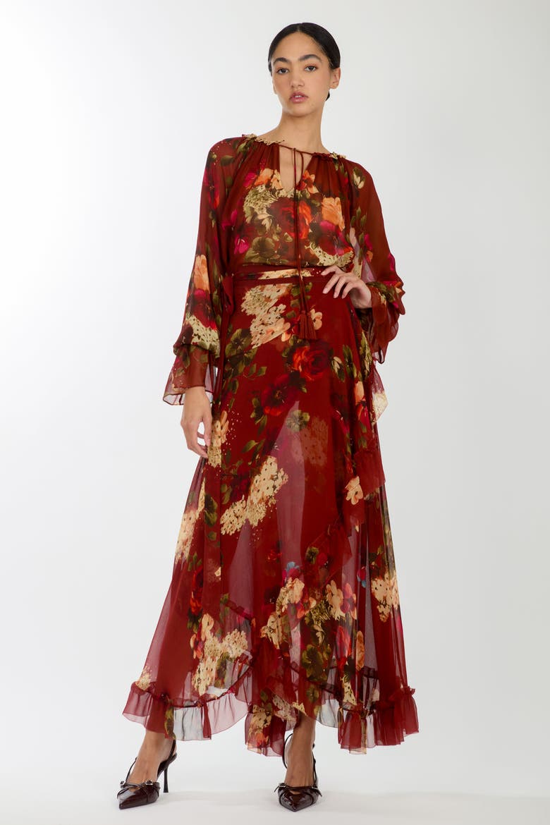 Murray Skirt, Alternate, color, Rose Floral