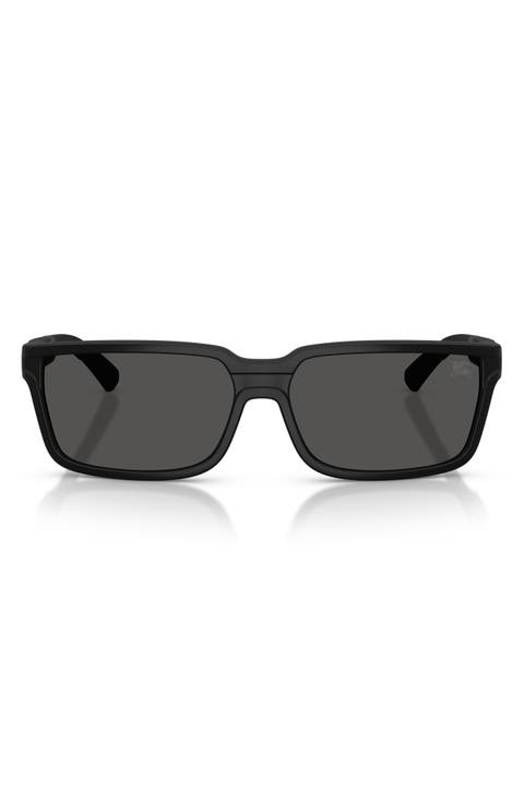 61mm Rectangle Sunglasses