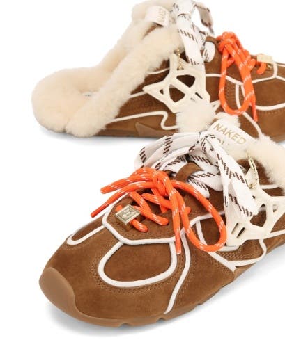 Naked Wolfe Adorn Mule, Alternate, color, Tan