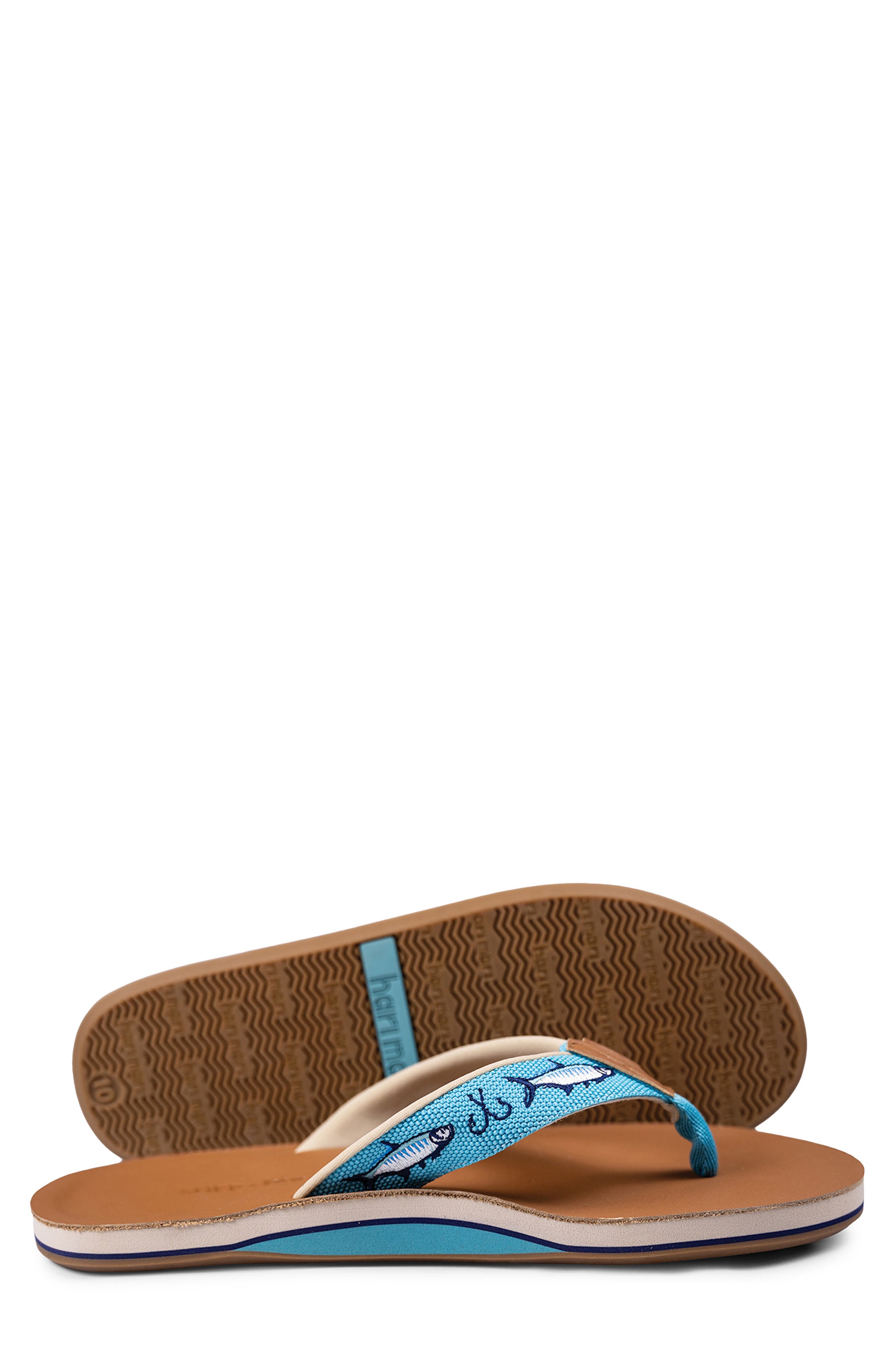 hari mari x Shep Tarpon Waterproof Flip Flop, Alternate, color, High Tide