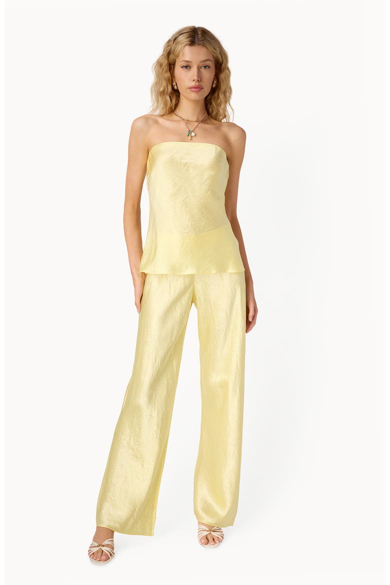 Bristol Wide Leg Pants, Alternate, color, BUTTERCUP