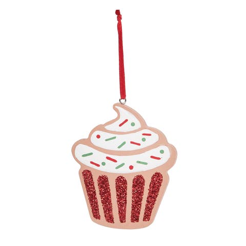Cupcake Christmas Tree Ornament