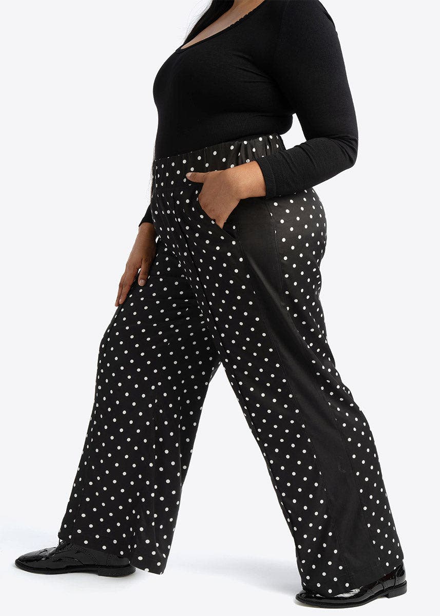 Wide Leg Timeless Dot Pant Plus Size - image 2