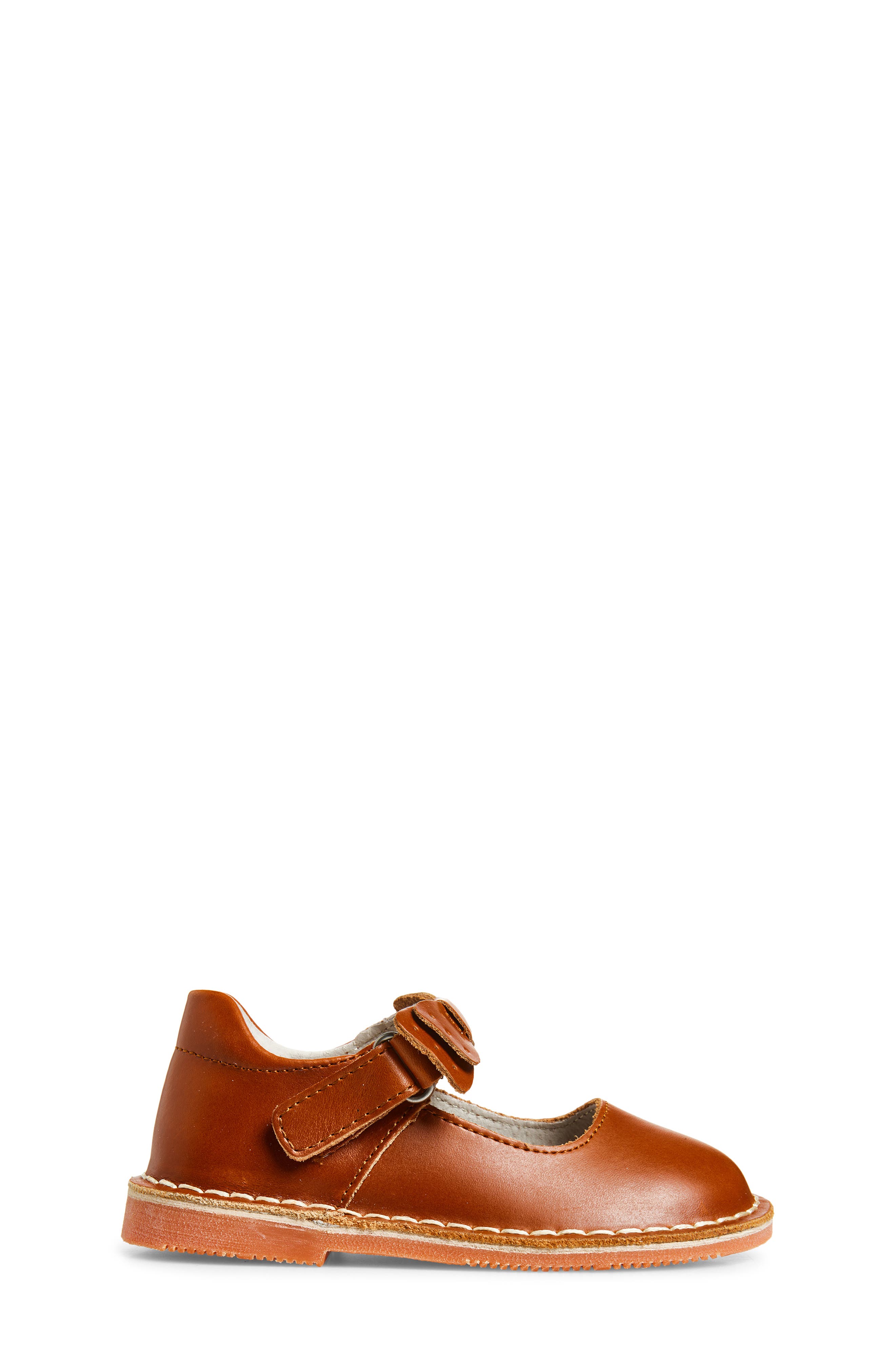 L
AMOUR Iris Bow Mary Jane Flat, Alternate, color, Cognac