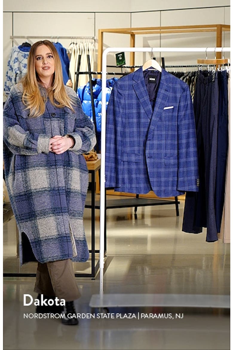 Hutson Plaid Wool & Silk Blend Sport Coat video