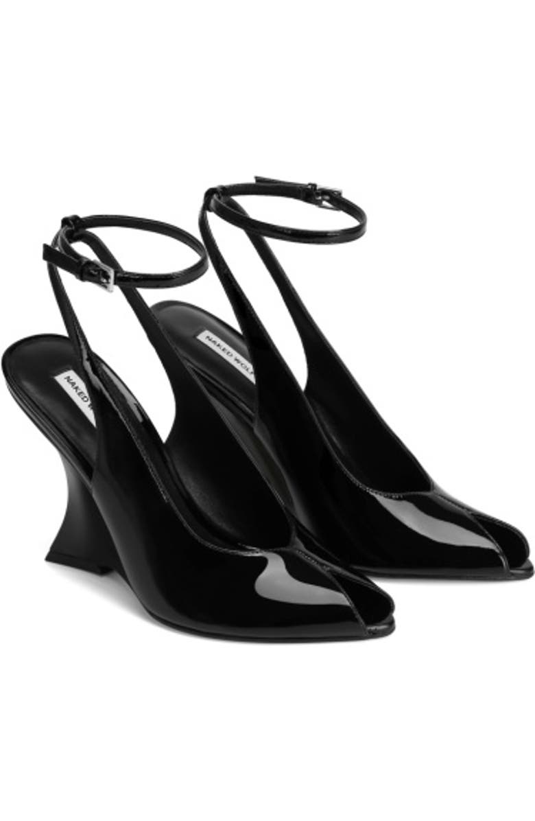 Naked Wolfe Ronnie Heels, Alternate, color, Black