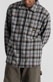 STAN RAY Plaid Zip Shirt