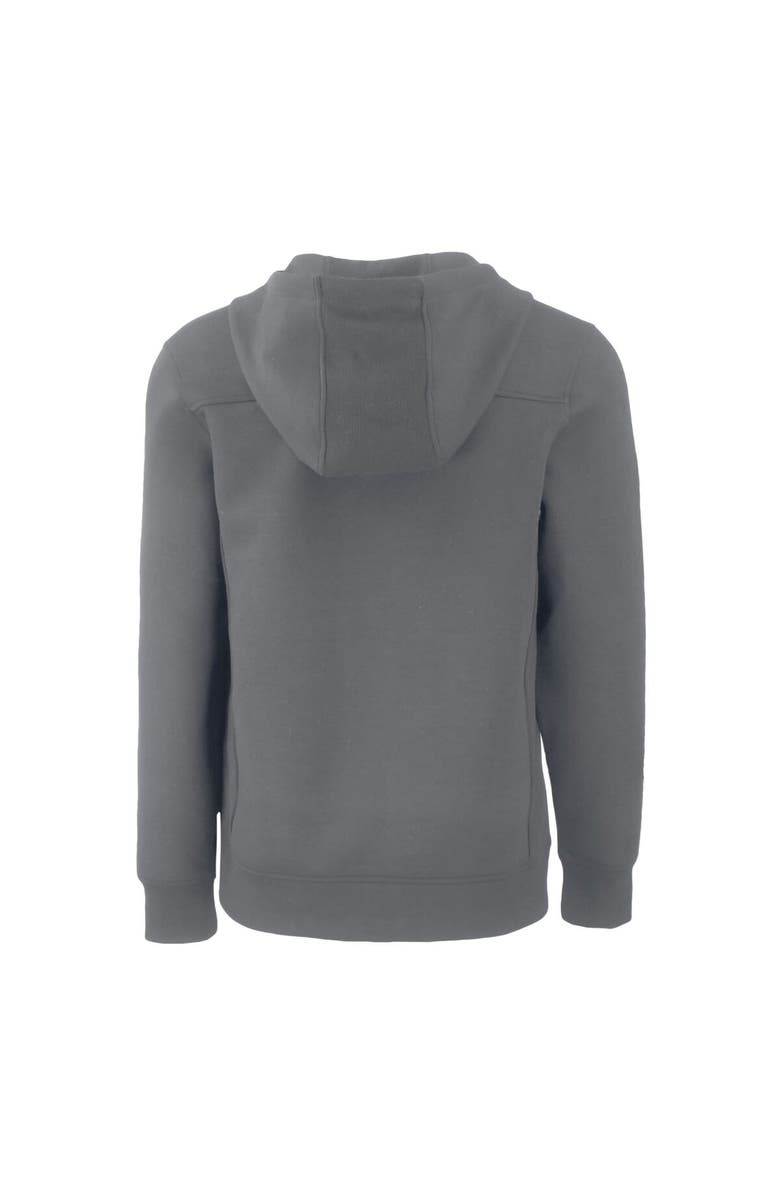 Cutter & Buck Men's Cutter & Buck Gray Cleveland Browns Throwback Roam Eco Half-Zip Recycled Pullover Hoodie, Alternate, color, Gray