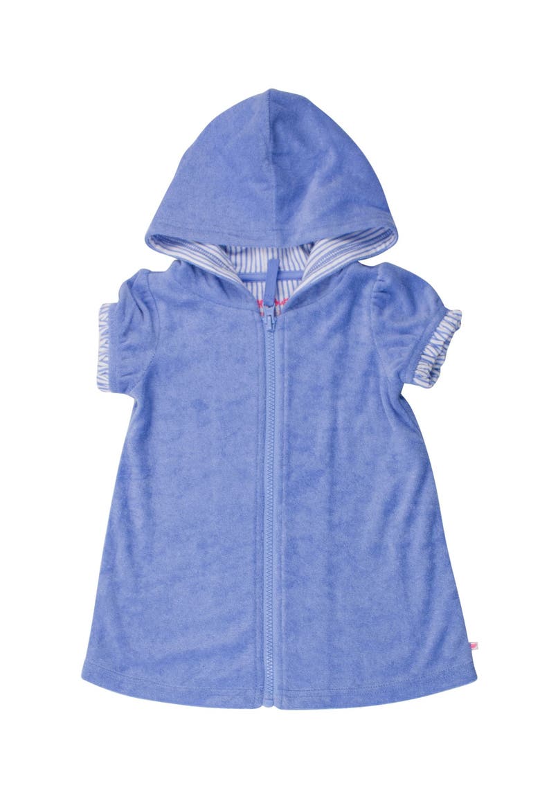 Baby/toddler Girls Terry Full-zip Cover-up, Main, color, Periwinkle Blue
