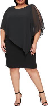 SL FASHIONS Embellished Sheath Dress