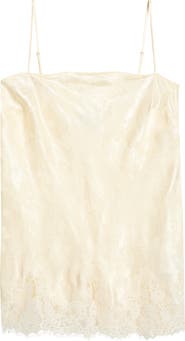 Reformation Carolina Jacquard Satin Top