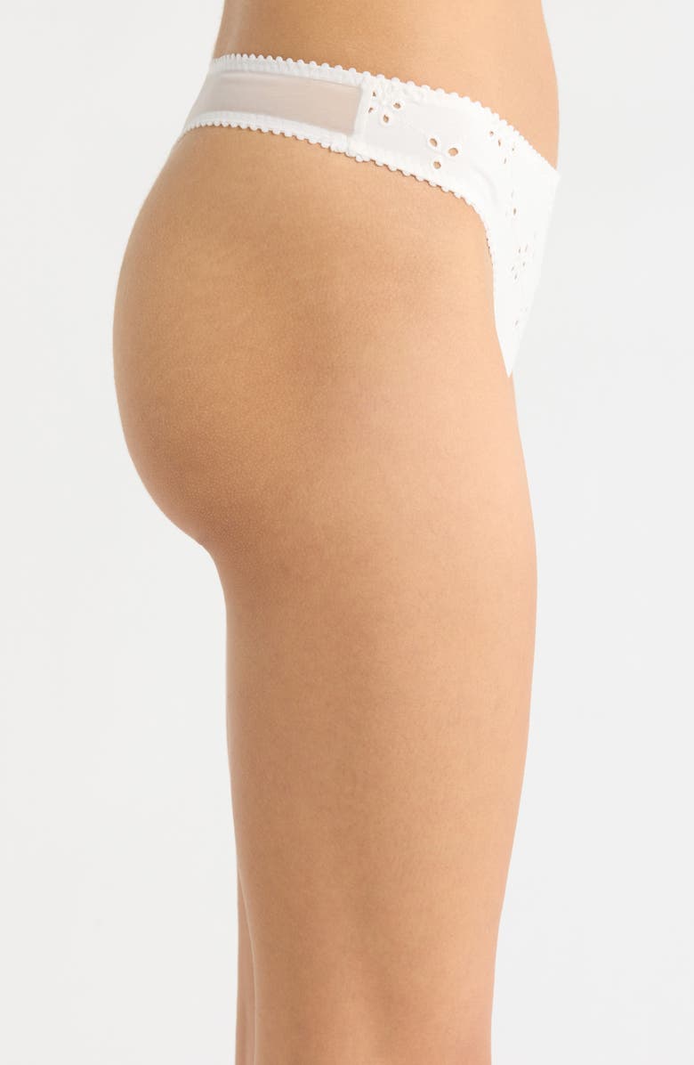 Free People Homegrown Thong, Alternate, color, Ivory