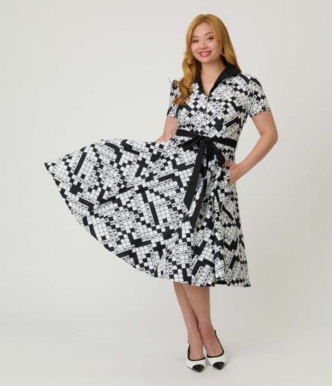 1950s Collared Shirt Dress