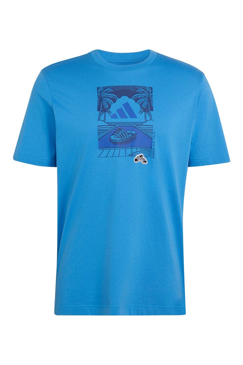 Slide Graphic T-Shirt, Alternate, color, RAY BLUE