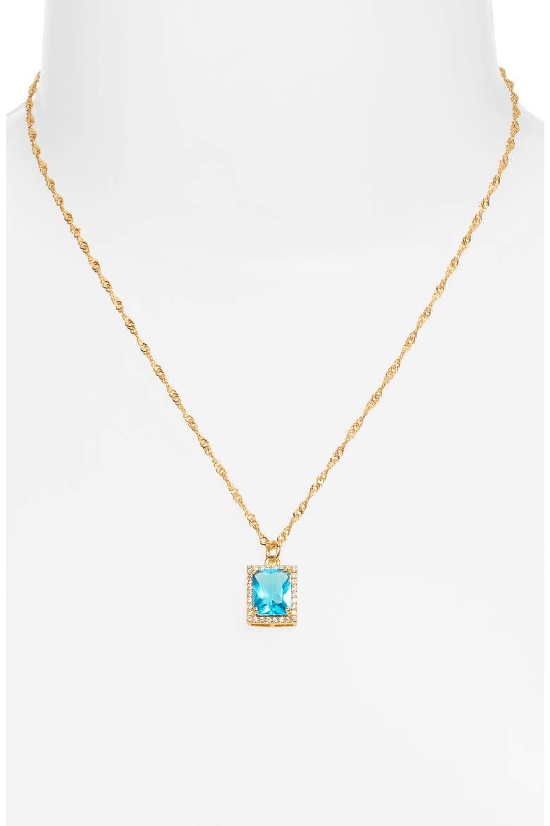 The Vixen Pendant Necklace, Alternate, color, LIGHT BLUE