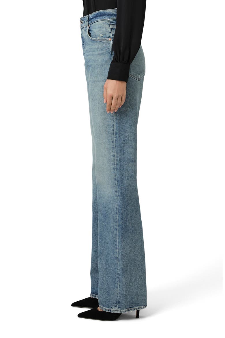 Sawyer High Waist Straight Leg Jeans, Alternate, color, VANDA DISTRESSED