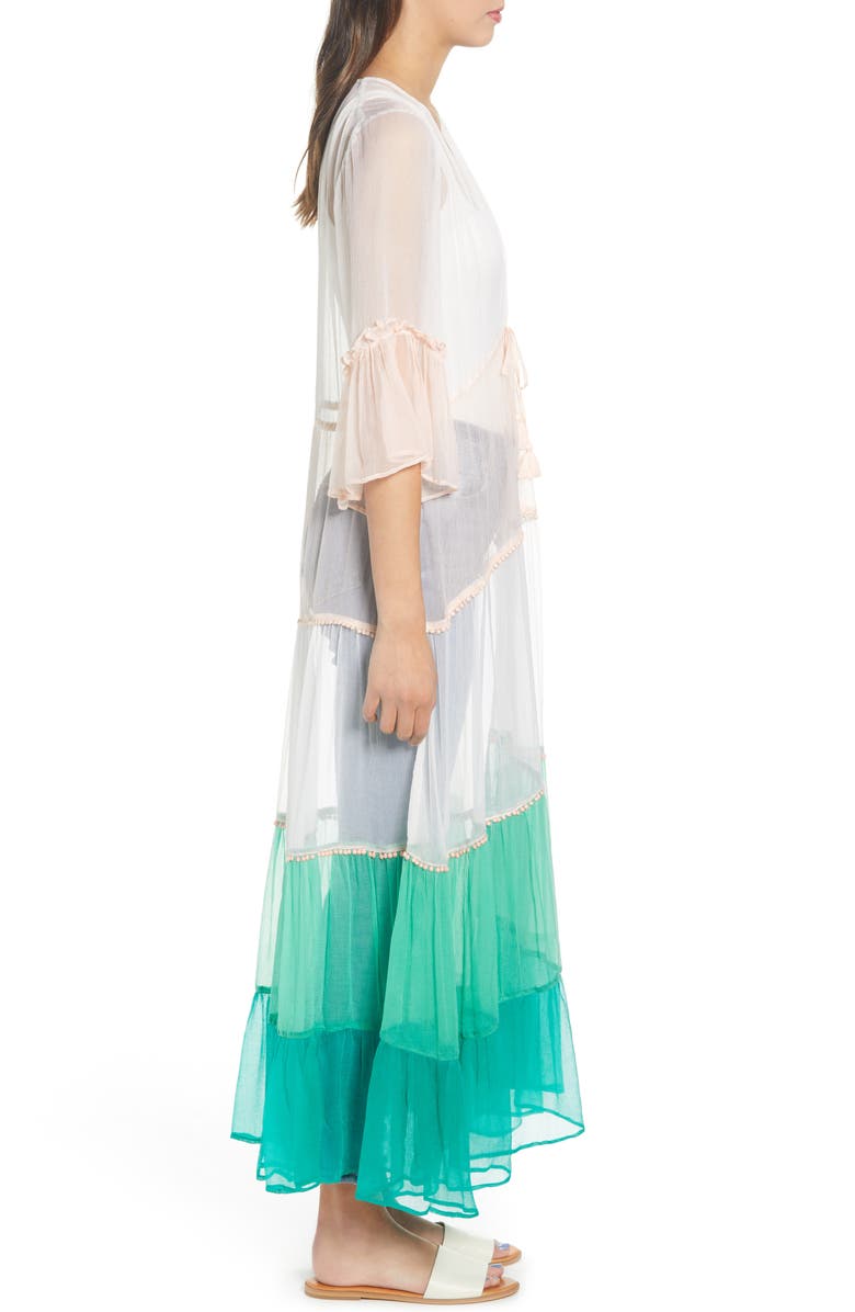 New Friends Colony Amalfi Sheer Duster, Alternate, color, 