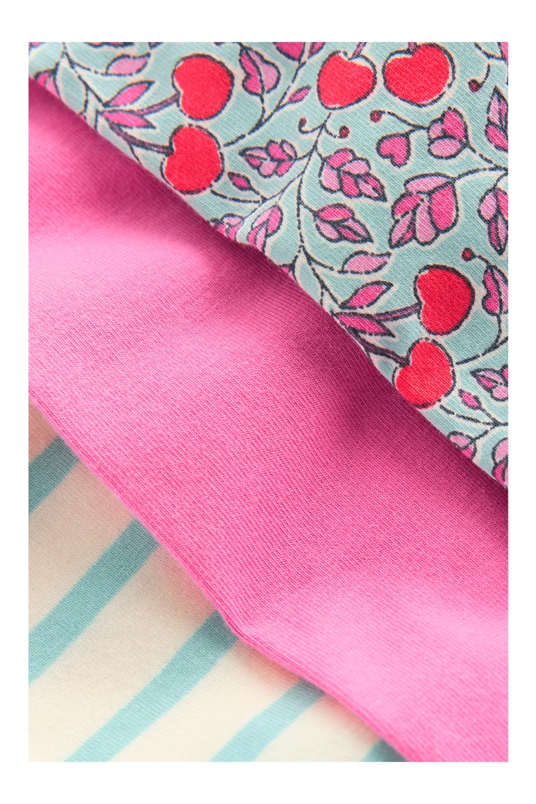 Kids' Assorted 3-Pack Stretch Cotton Cycling Shorts, Alternate, color, PINK CHERRIES