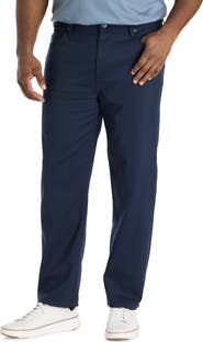 Perry Ellis Big & Tall 5-Pocket Stretch Chino Pants