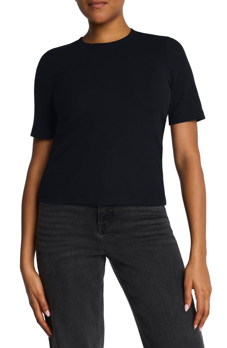 SPANX<sup>®</sup> Crewneck Tee, Main, color, Classic Black