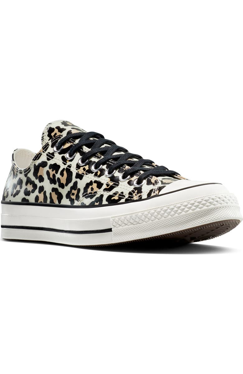 Converse Gender Inclusive Chuck 70 Glow in the Dark Oxford Sneaker, Main, color, Driftwood/ Light Fawn/ Black