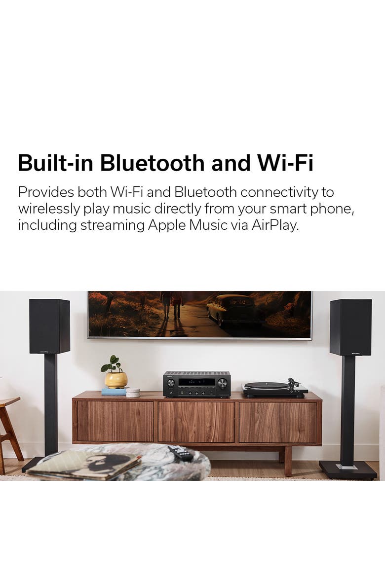 DRA-900H 2.1 Channel 8K Stereo AV Receiver with HEOS Built-In, Alternate, color, Black