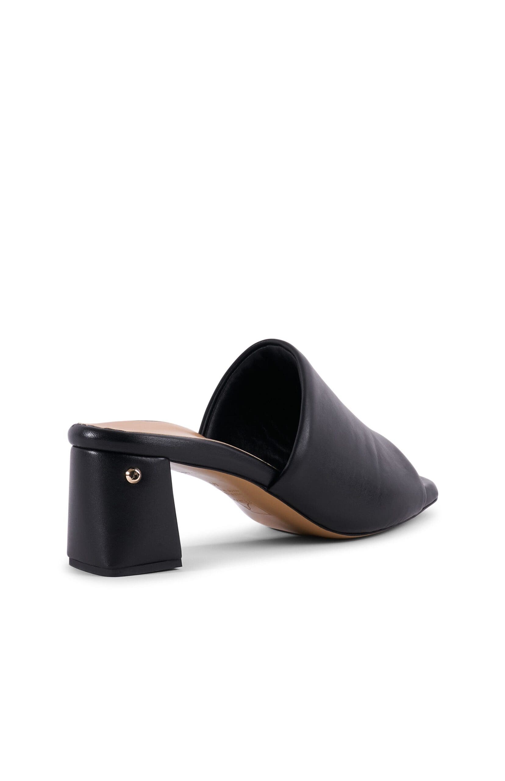 Stinaa.J Sarah Orthopedic Mule Sandal, Alternate, color, Black Leather