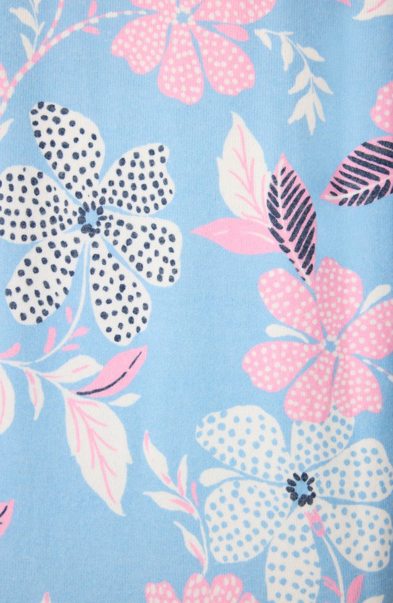 PJ Salvage Tropical Print Banded Pajama Pants, Alternate, color, 