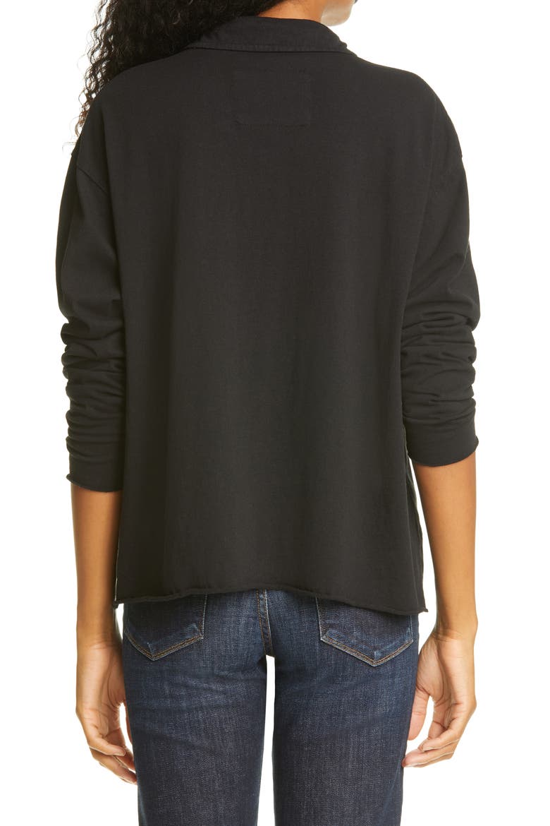 Patrick Popover Henley, Alternate, color, BLACK
