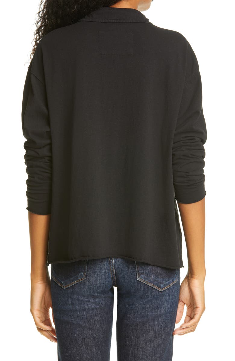 Frank & Eileen Patrick Popover Henley, Alternate, color, Black