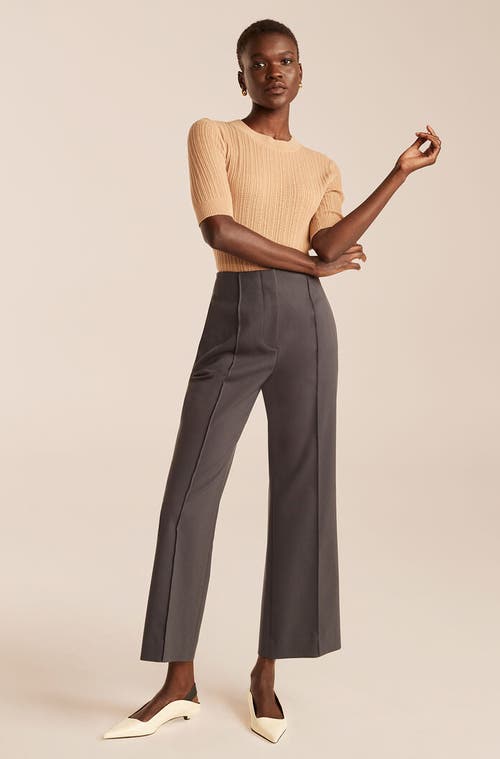 Rebecca Taylor Slim Ankle Pant In Squid Ink